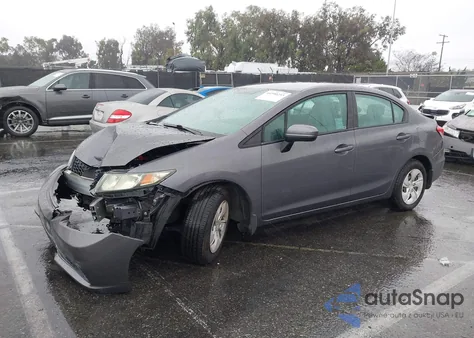 2015 Honda Civic Lx z USA, uszkodzony, nr VIN 19XFB2F59FE287339